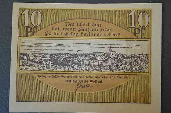Німеччина. Нотгельд. 10 Pf ( 10 ) Полтава