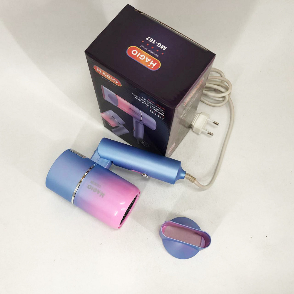 Фен для волосся з режимами MAGIO MG-167, Фен для легкої укладки волосся, Електрофен з насадками XB-24 Львів - фото 14