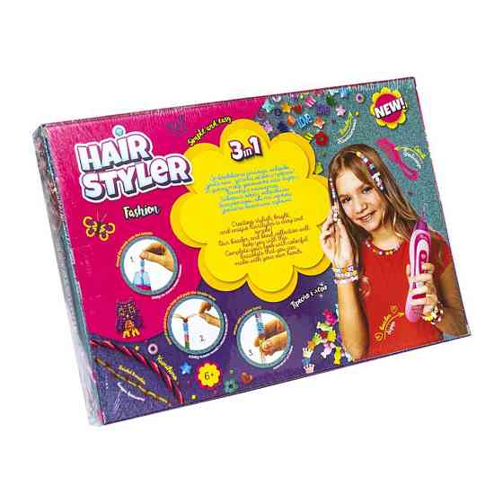 Набір креативної творчості "Hair Styler. Fashion" HS-01-01 верстат для плетіння куміхімо Вінниця