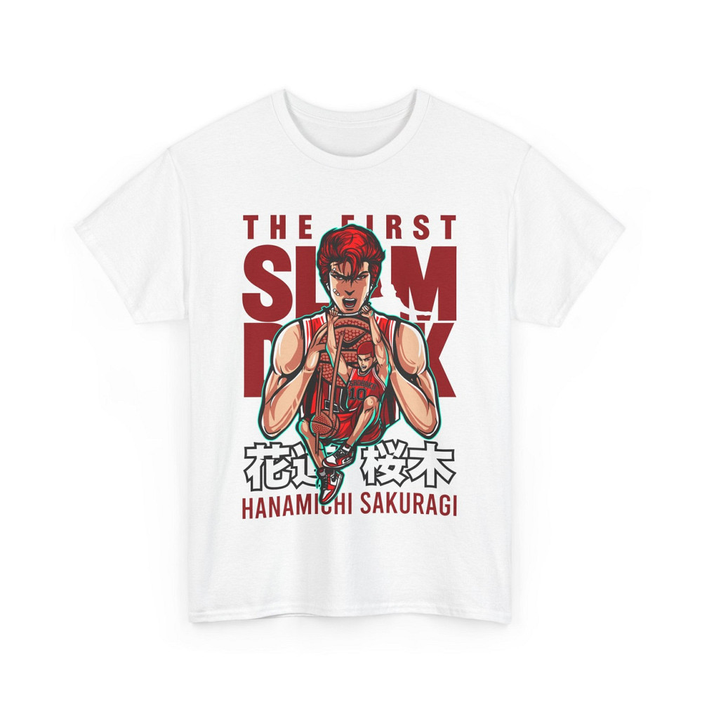 Футболка з аніме принтом Аніме Баскетбалл Слам Дунк оверсайз (S/M/L) Чорний AnimeJ0196 Дніпро - фото 6