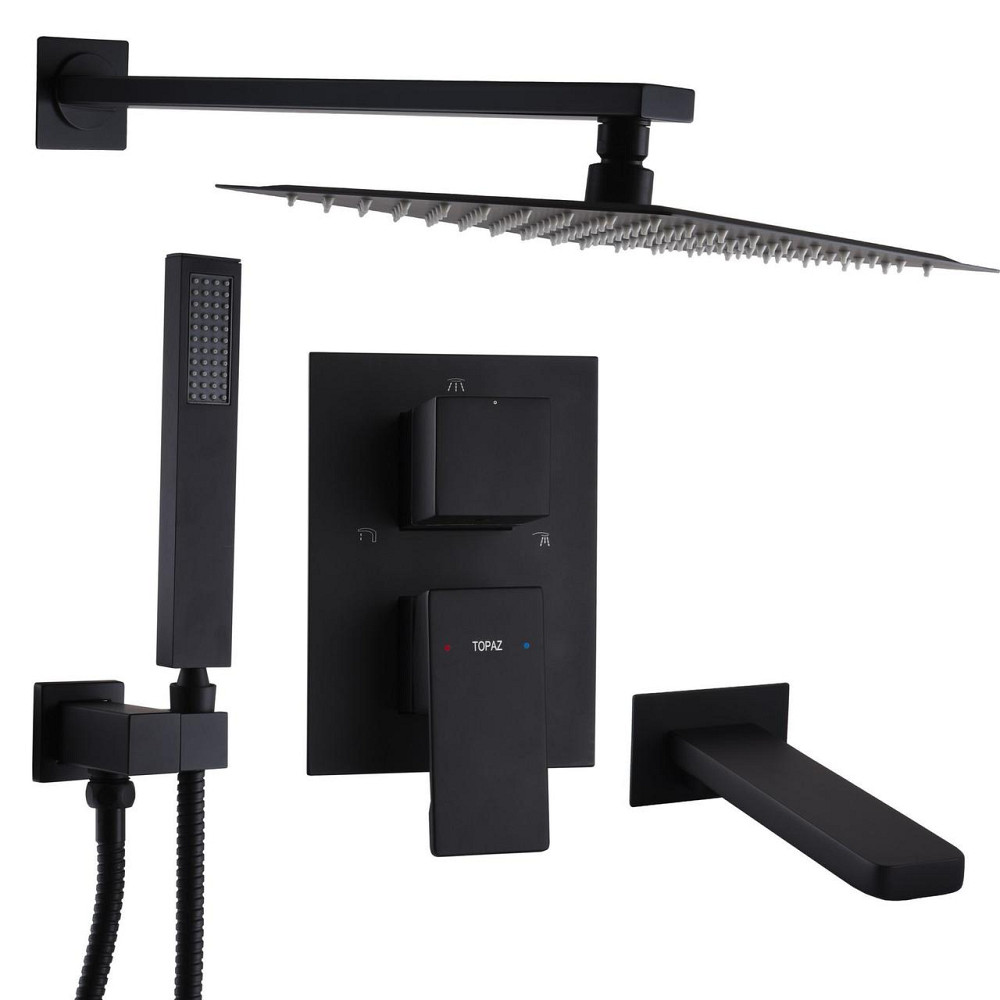 Змішувач для душу вбудований TOPAZ ODISS TO 08115-H13-BL (000021368) Київ - фото 1