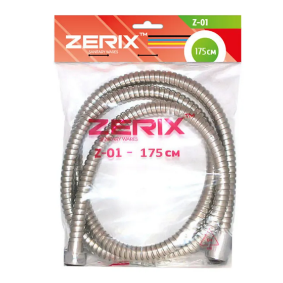 Шланг для душа ZERIX Chr.Z-01    ( ZX0199 ) 27891 Харків