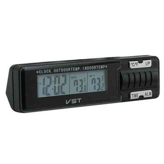 Электронные часы-будильник VST 7065 с термометром для дома и автомобиля FT-68 Львов