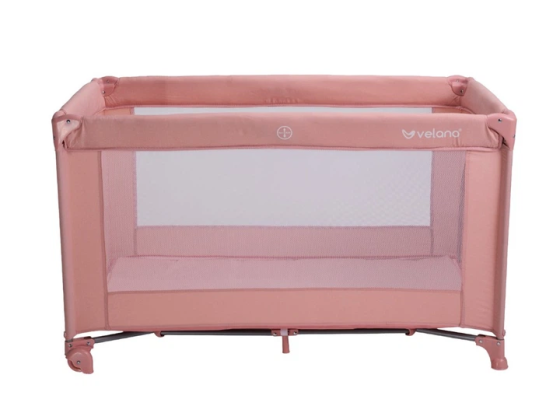 Кровать-манеж детская VELANO Flexi pink Киев