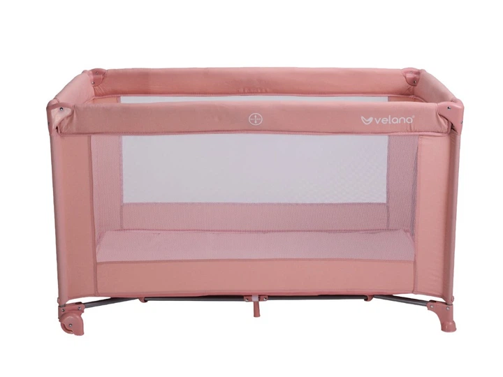 Ліжко-манеж дитяче VELANO Flexi pink Київ - фото 1