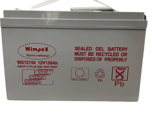 Акумулятор гелевий WX 12150 12v 150 Ah (1) Одеса - фото 1