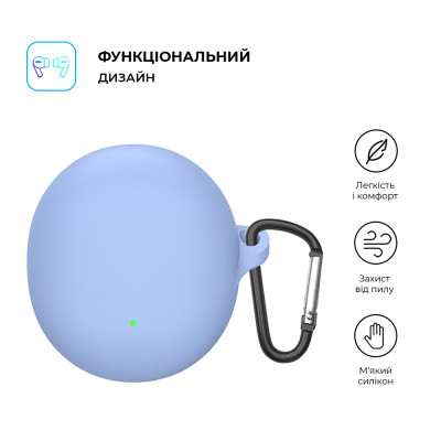 Чохол для навушників Armorstandart Hang Case для OPPO Enco Air3 Light Blue (ARM79940) Вінниця - фото 2
