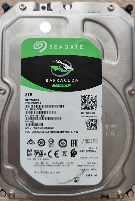 Жёсткий Диск 8ТВ Киев - изображение 3