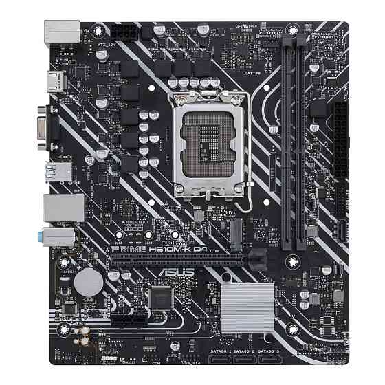 Материнська плата Asus Prime H610M-K D4 Socket 1700 microATX Харків