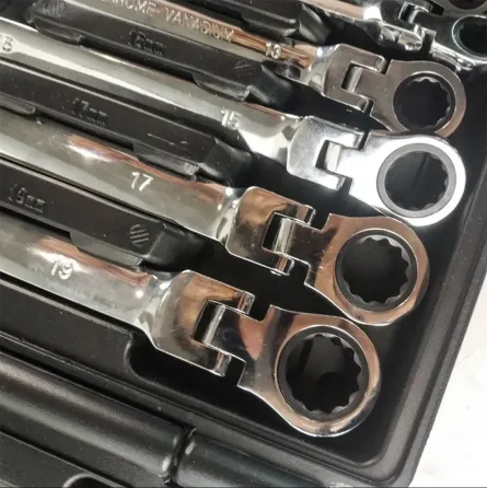 Набір ключів LEX 1578 — ріжково-накидні, 12 предметів, із тріскачкою Львів