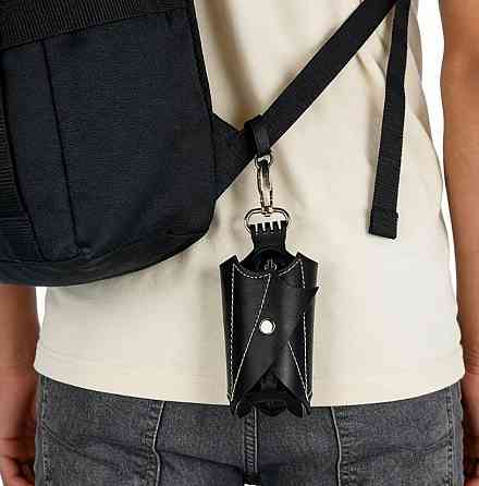 Кошелек для монет в форме летучей мыши с карабином PU кожа, чехол для мелочей на молнии Киев