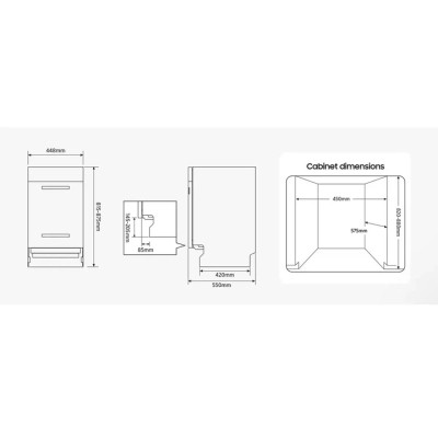 Посудомоечная машина Samsung DW50R4070BB/UA Винница - изображение 7