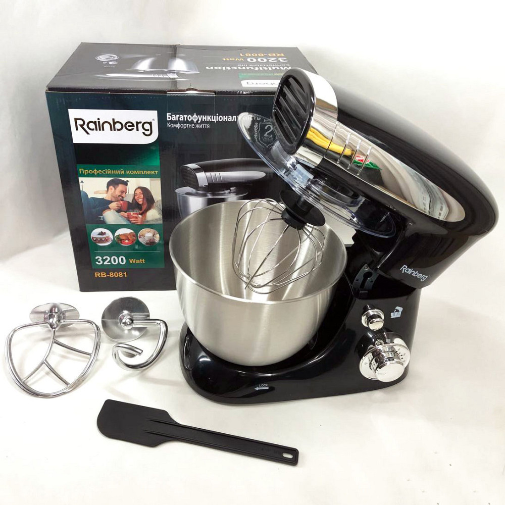 Миксер для теста на бисквит, Миксеры с чашей из нержавейки, Миксер для теста на кекс IM-88 Львов - изображение 2