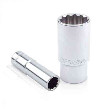 Головка торцева Toptul 23 мм 1/2" довга 12-гранна (BAEF1623) Вінниця