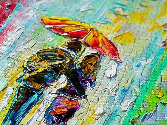 Пазл Романтика під дощем у великому місті - Rainy Romance in the City (Enjoy-1431) Киев