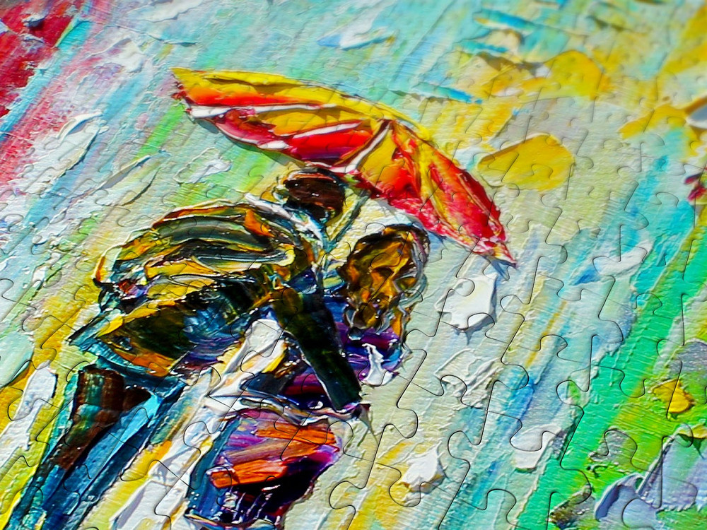 Пазл Романтика під дощем у великому місті - Rainy Romance in the City (Enjoy-1431) Київ - фото 3