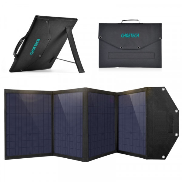 Сонячна панель для УМБ Choetech 100W (193x37см) DC100W,1*USB QC3.0 18W,1*USB-C PD3.0 45W, 1xUSBA 12W (SC009) Київ - фото 2
