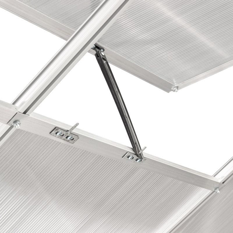 Теплиця із полікарбонату 1.9х1.9х1,95 метри алюмінієвий каркас Mirpol Київ - фото 4