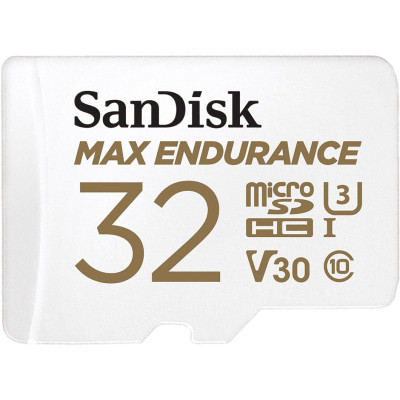 Карта памяти SanDisk 32GB microSDHC class 10 UHS-I U3 Max Endurance (SDSQQVR-032G-GN6IA) Винница - изображение 1