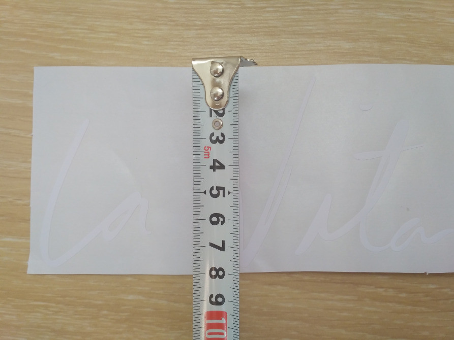 Наклейка на авто Життя прекрасне Біле Київ - фото 4