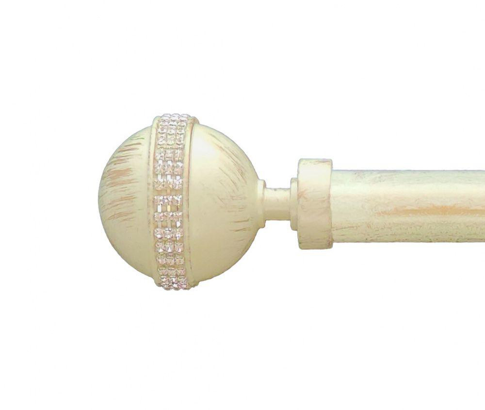 Закінчення для карнизу Orvit АВЕЯ 25 мм БІЛЕ ЗОЛОТО (матове) Львів - фото 1