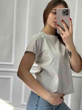 Базова футболка жіноча однотонна Сірий L Харків