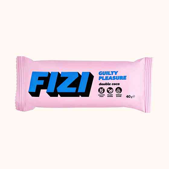 Батончик Fizi GUILTY PLEASURE Double Coconut 40g Луцьк