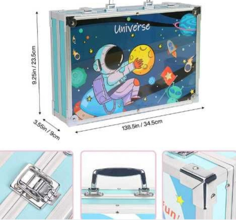 Дитячий набір для творчості 133 предмета у валізці Рисование Чемодан. Харків - фото 5