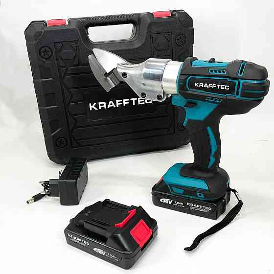 Электроножницы для профнастила Krafftec DJS130R, Электроножницы по BL-674 металлу аккумуляторные Киев