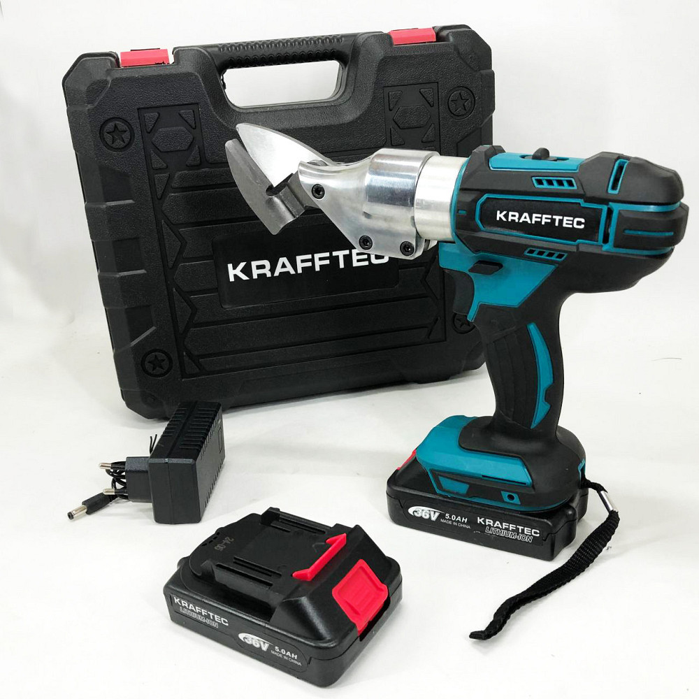 Електричні ножиці для різання металочерепиці Krafftec DJS130R, Електричні BL-674 Ножиці висічні Київ - фото 6