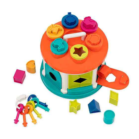 Іграшка-сортер, що розвиває – Розумний будиночок (12 форм) Дніпро