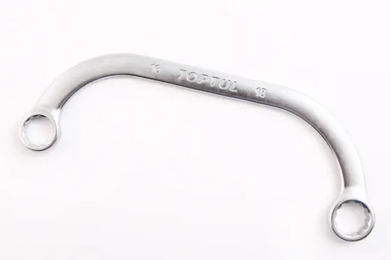 Ключ накидної S-подібний (стартерний) Toptul 16-18м Вінниця