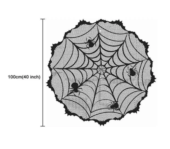 Тканина на Хелловін з кажанами набір one size чорний Київ