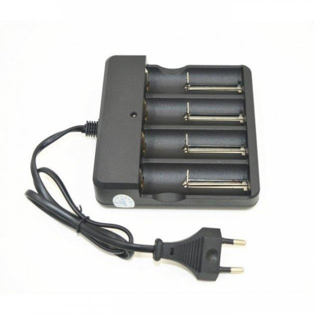 Зарядное устройство 4-х 18650 Li-ion аккумуляторов MS-484A 3.7-4,2В GTM Зарядка для батареек Black Полтава - изображение 1