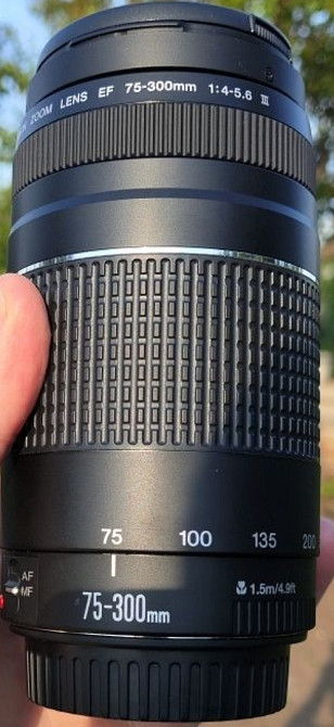 Объектив: Canon 75-300mm. 1.4-5.6 III .Как новый! Киев - изображение 2