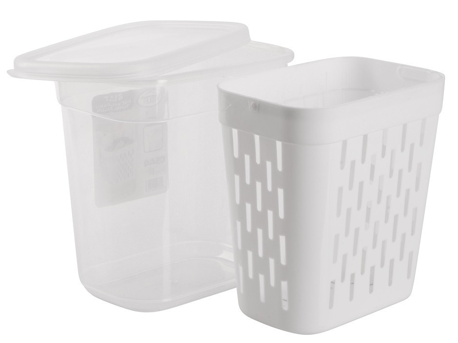 Мойка для овощей Violet House 0544 Transparent 2 л (6995589) Киев - изображение 6