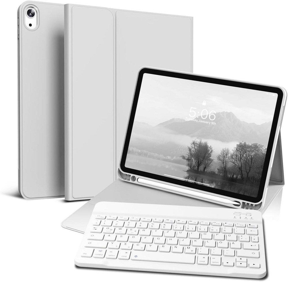 Чехол с клавиатурой для iPad Air 11-inch(M2) 2024/ iPad Air 5 2022/Air 4 2020 10.9/iPad 4-го покол. 10.9 / iPad Pro 11 2018 Днепр - изображение 1