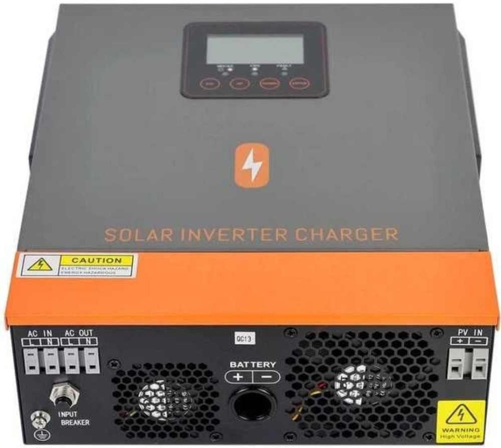 Гибридный инвертор PowMr POW-HVM1K-12V, 12В, 1000Вт (беспробойны) Харьков - изображение 2