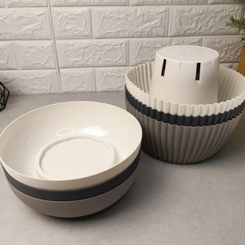 Вазон Бохо 10см біла троянда Алеана Житомир - фото 2