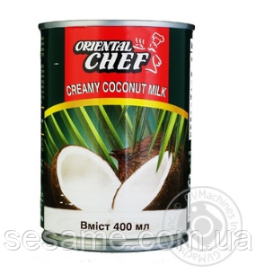 Сливки кокосовые Oriental chef 22% 400г Харьков - изображение 1