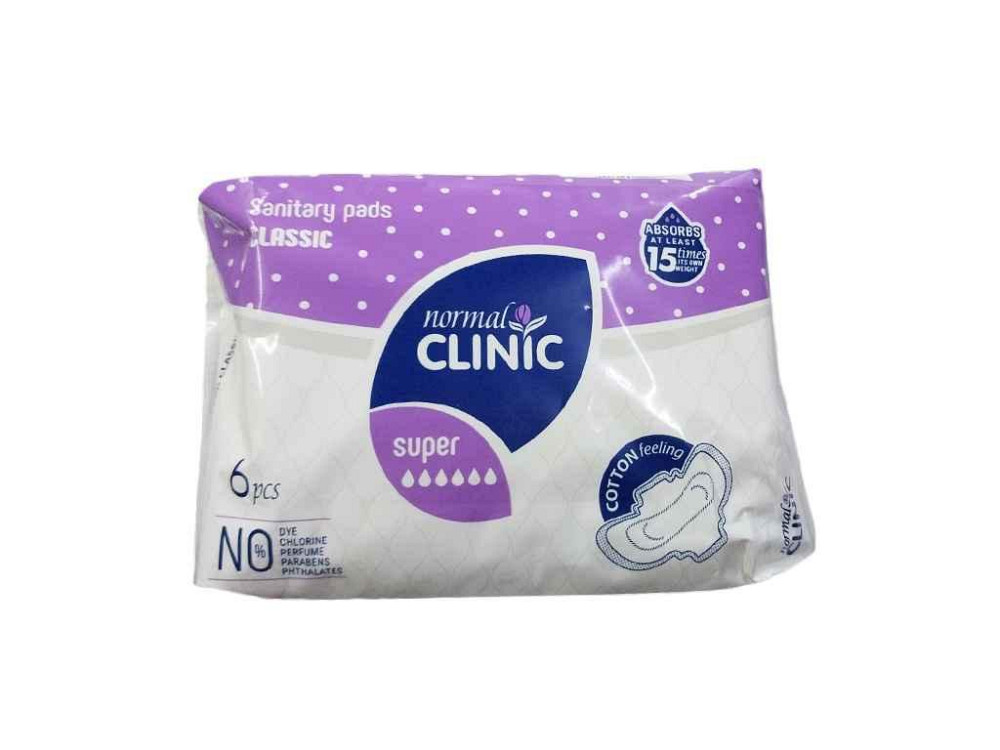 Прокладки гигиенические 6 шт6 кр. (Classic cottonsoft) ТМ NORMAL CLINIQUE Киев - изображение 1