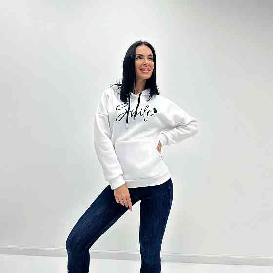 Женский худи с принтом 