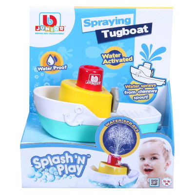 Іграшка для ванної Bb Junior Splash 'N Play Spraying Tugboat Катер (16-89003) Вінниця - фото 4
