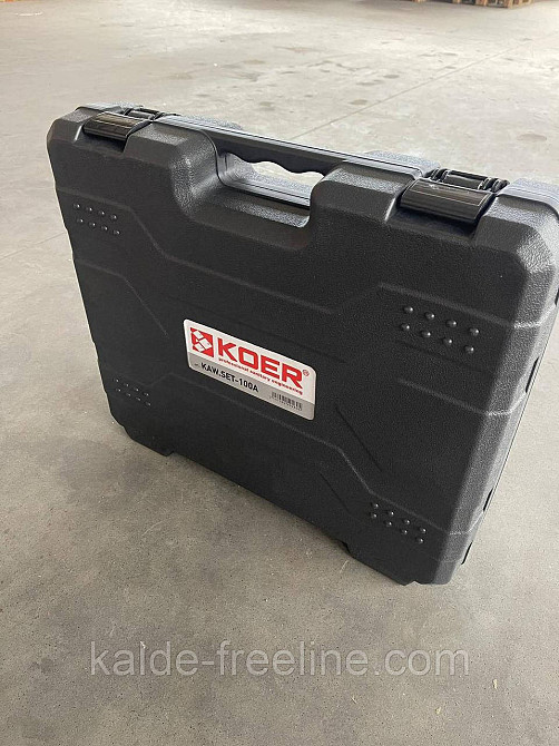 Набір аксіального прес-інструмента для натяжного фітинга заккумулятором живлення KOER KAW.SET-100 Харків - фото 2
