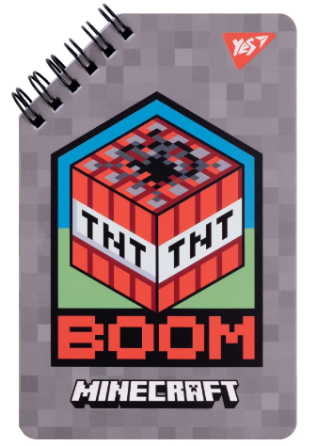 Блокнот 95*145/60 арк."Yes" # збоку подв. спіраль Minecraft, 151759, шт Київ