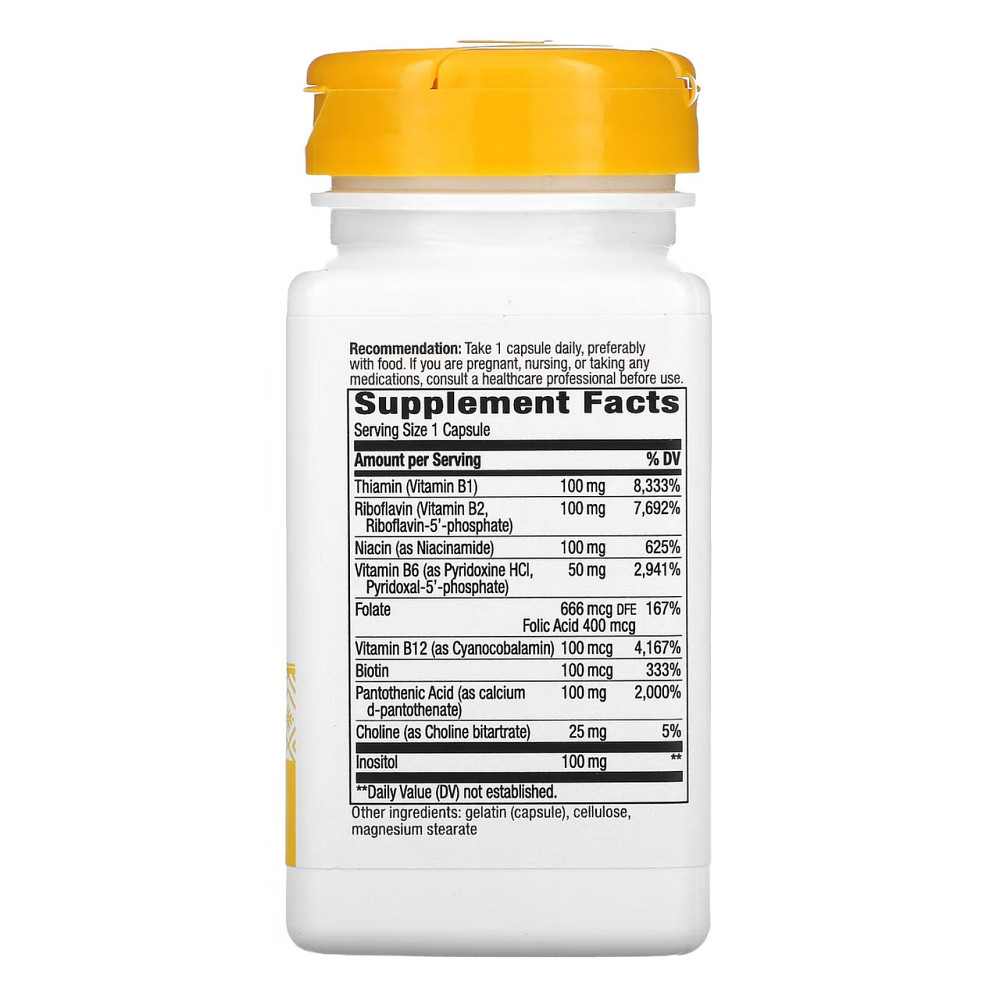 Витамины В комплекс Nature's Way B-100 Complex 60 caps Киев - изображение 2