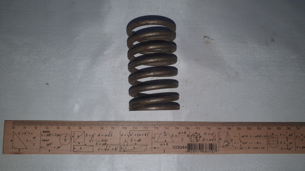 Пружина стиснення 45х74х4 мм. СССР. Харків - фото 2
