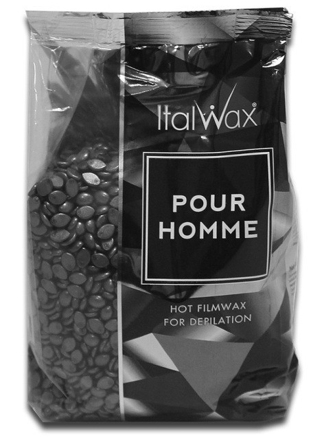 Воск горячий в гранулах ItalWax  мужской SILVER POUR HOMME Ital Wax 250 гр  (ручная расфасовка) Киев - изображение 1