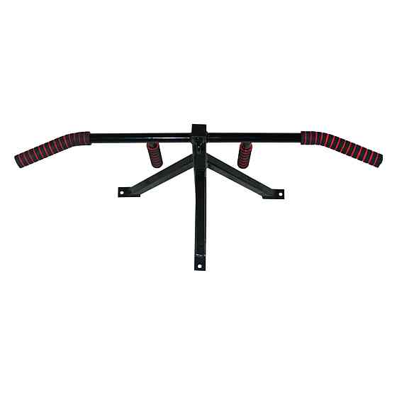 Турник настенный 2 хвата + крепление для груши Спортивные стенки и турники для дома Черный Киев