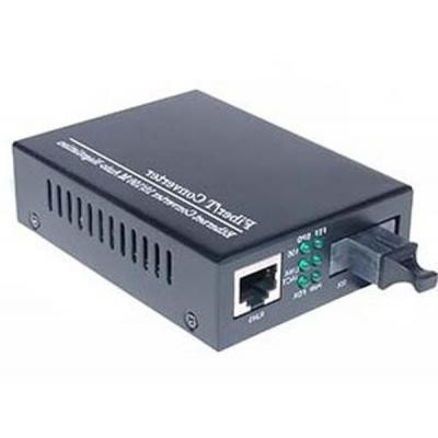 Медіаконвертер Merlion 10/100Base-TX to 100Base-F 1310нм, SM, SC/RJ-45, 25 км + БП (HTB-3100A / 1310_WDM) Вінниця - фото 1
